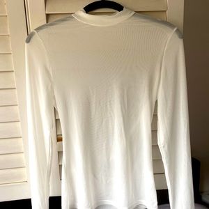 SOLD ON DEPOP White Mesh Longsleeve